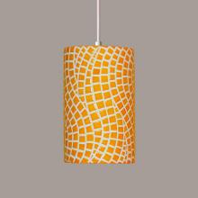 A-19 PM20302-SY-BCC - Channels Pendant Sunflower Yellow (Black Cord & Canopy)